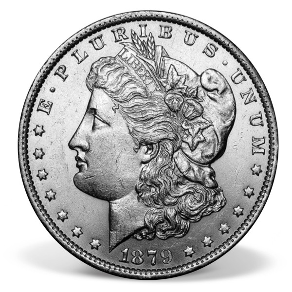 1879O Dollar Silver Coin Solid Silver Silver American Mint