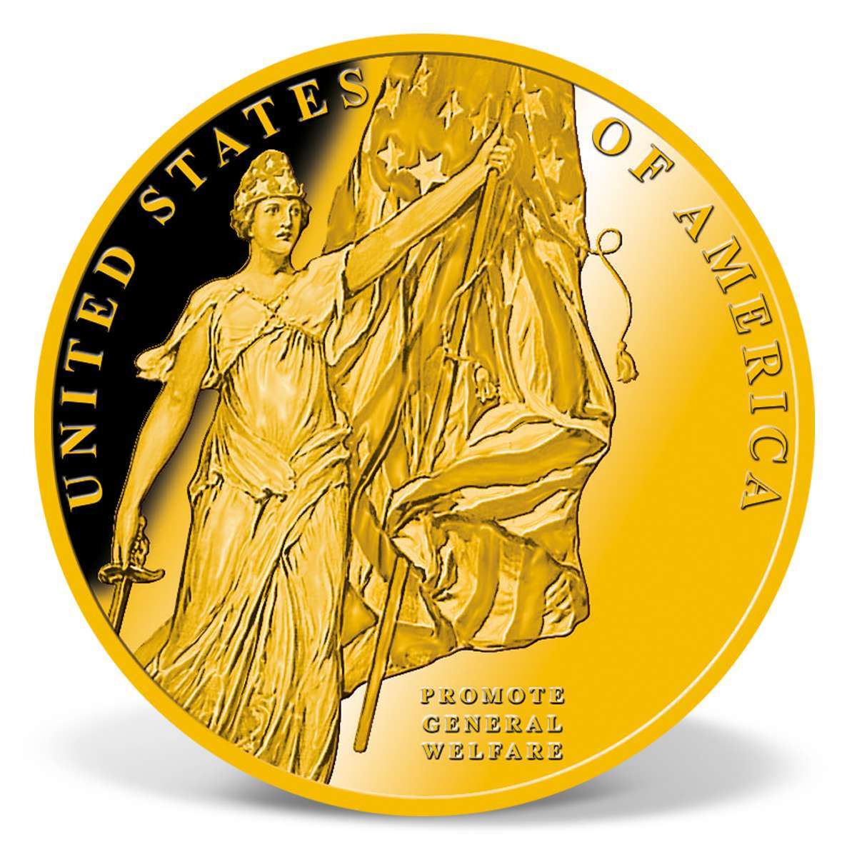 United states constitution coins アーロンさん用 The U.S. Constitution 24K Gold-Plated Proof Coin Collection