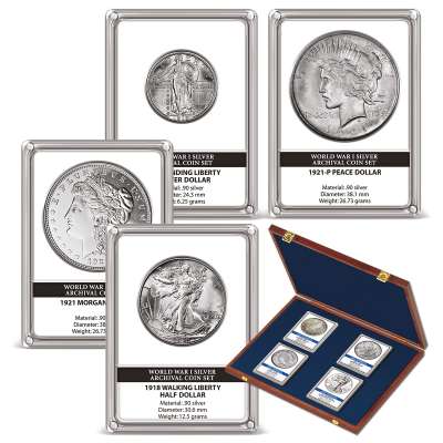 未開封ケース入り　アメリカ硬貨　6種類　モルガン　1878 s WHITMAN MS 62 Graded 1878 Year Morgan US Dollars (1878-1921) for