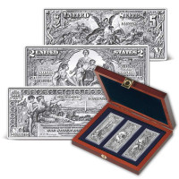 1896 Educational Series Silver Certificates Silver Ingot Set US_9171381_1 1896 Educational Series Silver Certificates Silver Ingot Set US_9171381_1