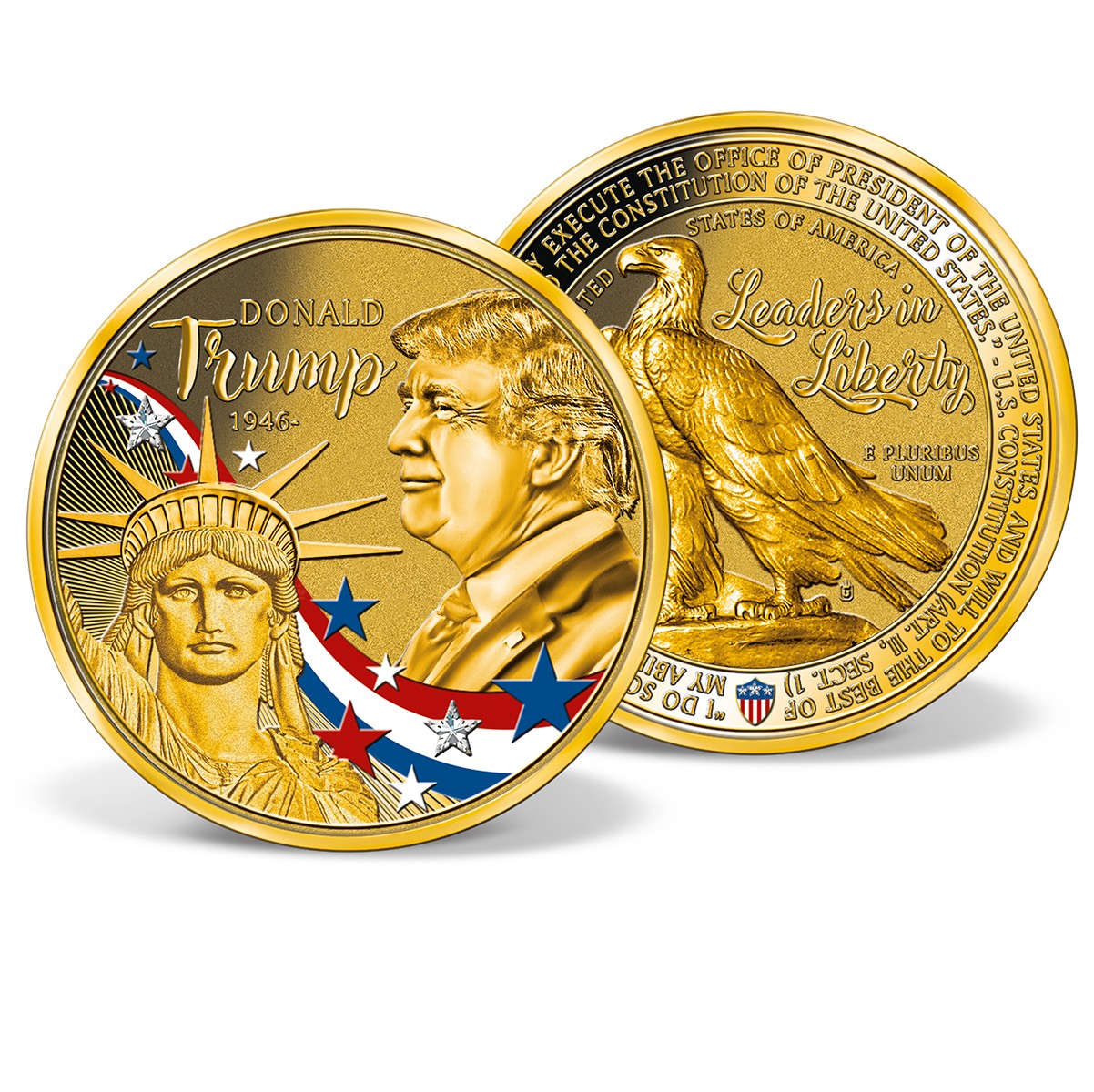 Donald Trump Colossal Commemorative Coin
