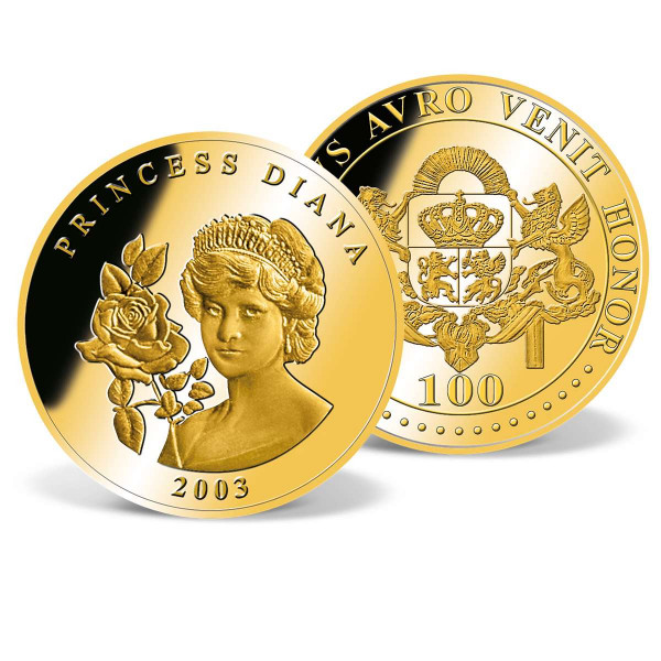 Princess Diana Commemorative Gold Coin US_2160010_1