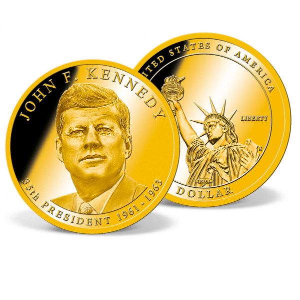 Colossal John F. Kennedy Presidential Dollar Trial