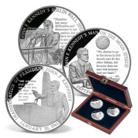 Speeches of JFK Solid Silver Commemorative Coin Set US_9175437_1 Speeches of JFK Solid Silver Commemorative Coin Set US_9175437_1
