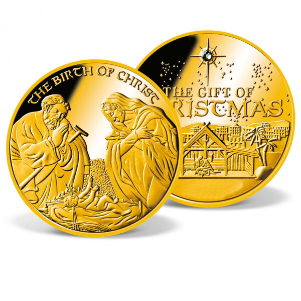 Birth of Christ Crystal-Inlay Commemorative Coin US_9531262_1