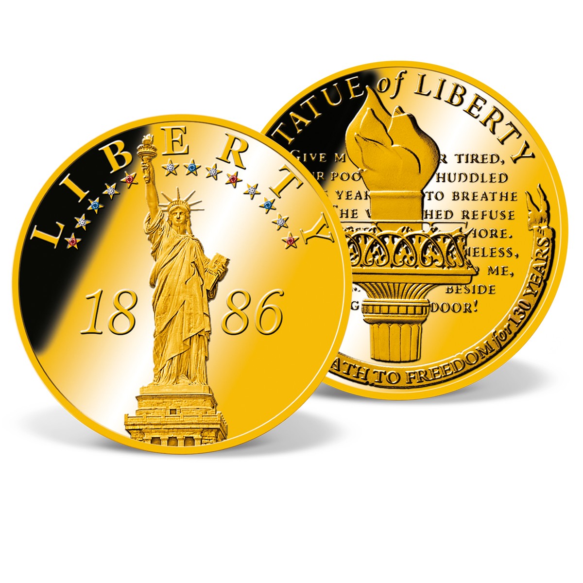 Top 4 coin with statue of liberty in 2022 Gấu Đây