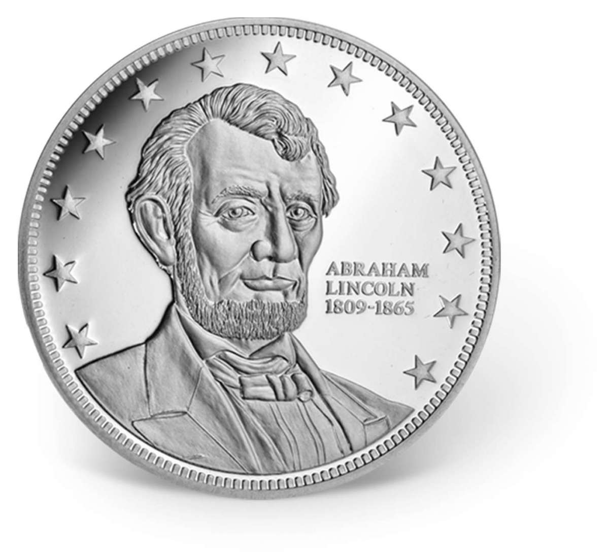 Abraham Lincoln Precious Metal Coin Set GoldLayered