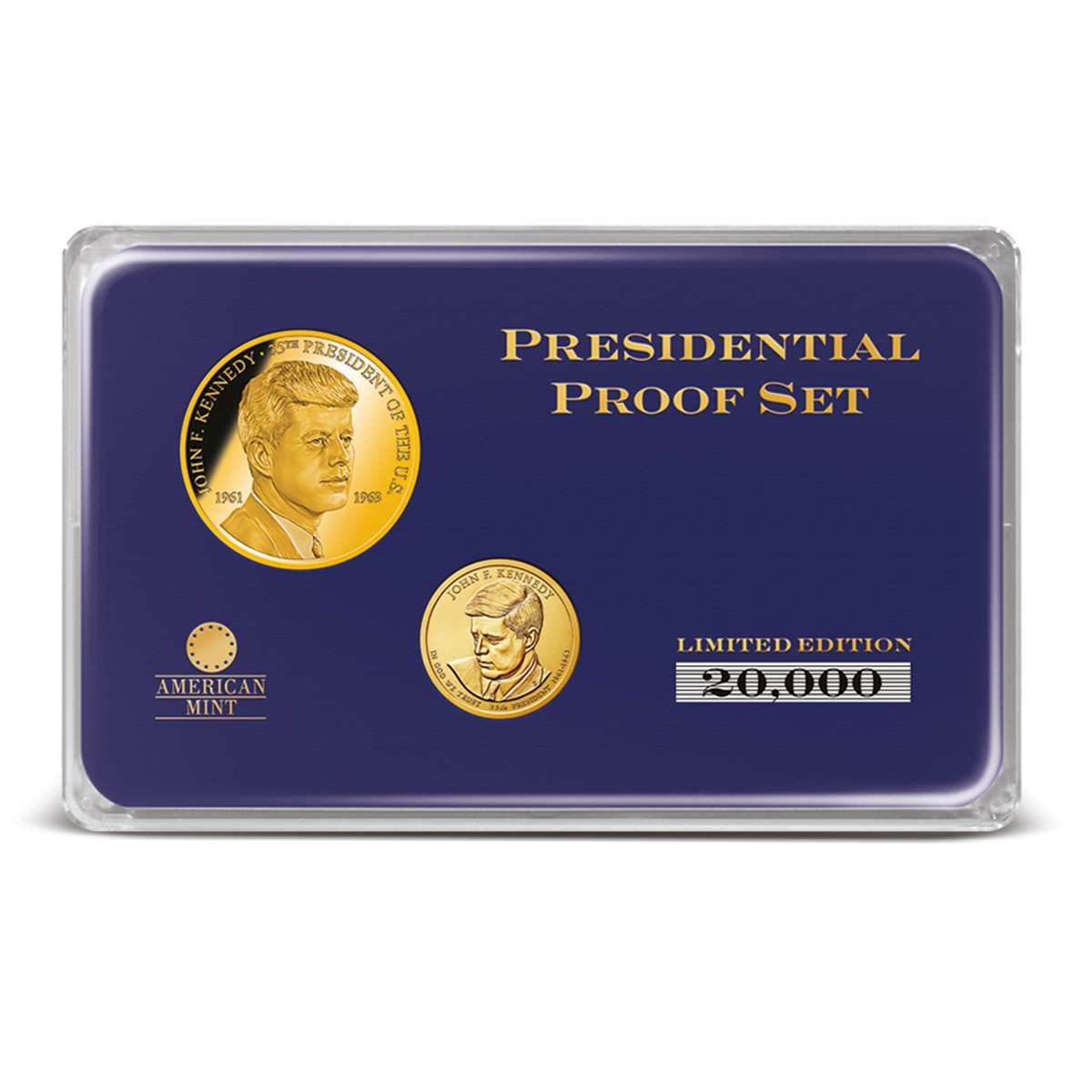 John F. Kennedy Presidential Commemorative Coin Set Presidential