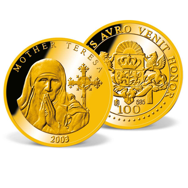 Mother Teresa Commemorative Gold Coin US_2160183_1