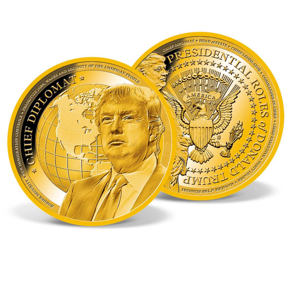 President Trump - Chief Diplomat Commemorative Coin US_9442181_1