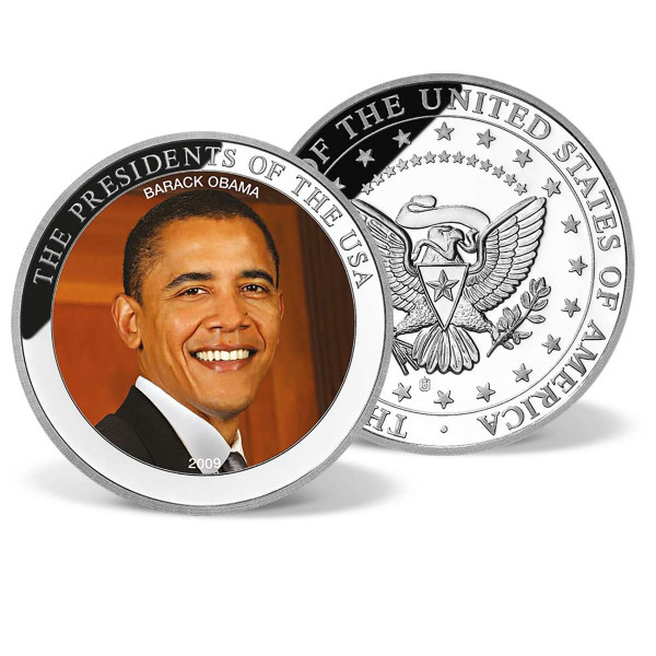 Barack Obama Commemorative Color Coin US_1701366_1