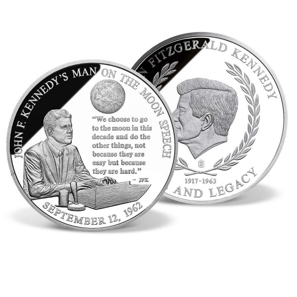 John F. Kennedy's Man on the Moon Speech Commemorative Coin US_2341334_1