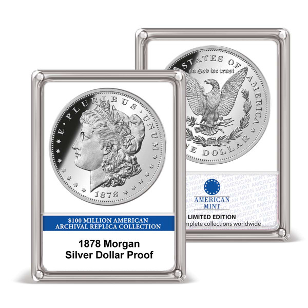 1878 Morgan Silver Dollar Proof Archival Edition