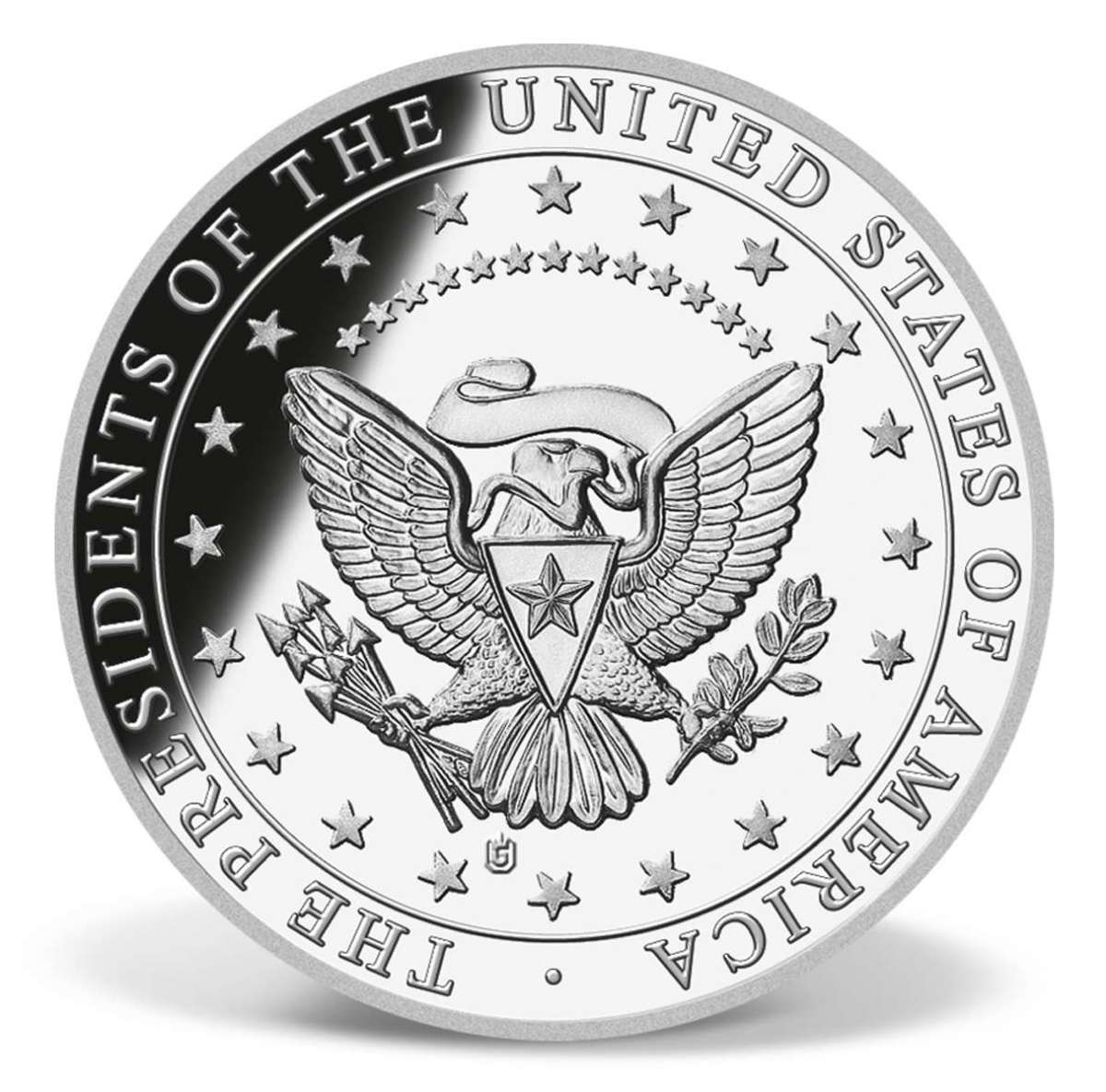 Barack Obama Commemorative Coin | Silver-Plated | Silver