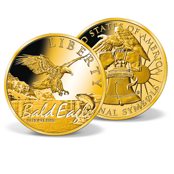 Bald Eagle - National Bird Commemorative Gold Coin