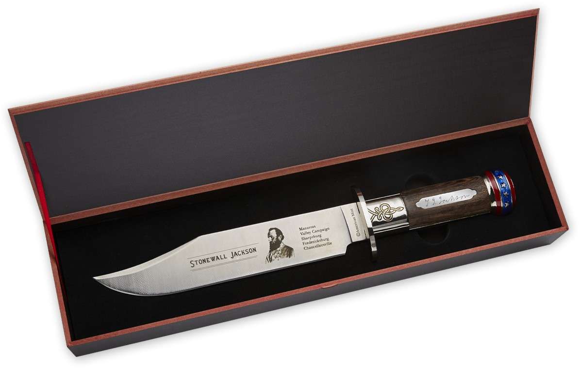 Stonewall Jackson Bowie Knife American Mint