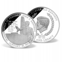 John F. Kennedy Inaugural Speech Commemorative Coin US_2341311_1 John F. Kennedy Inaugural Speech Commemorative Coin US_2341311_1