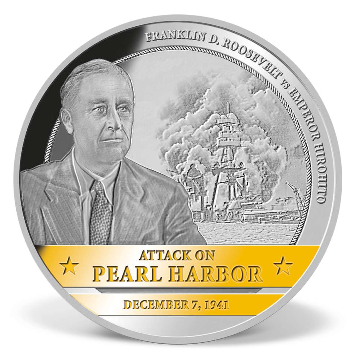 Pearl Harbor Commemorative Coin For Sale American Mint