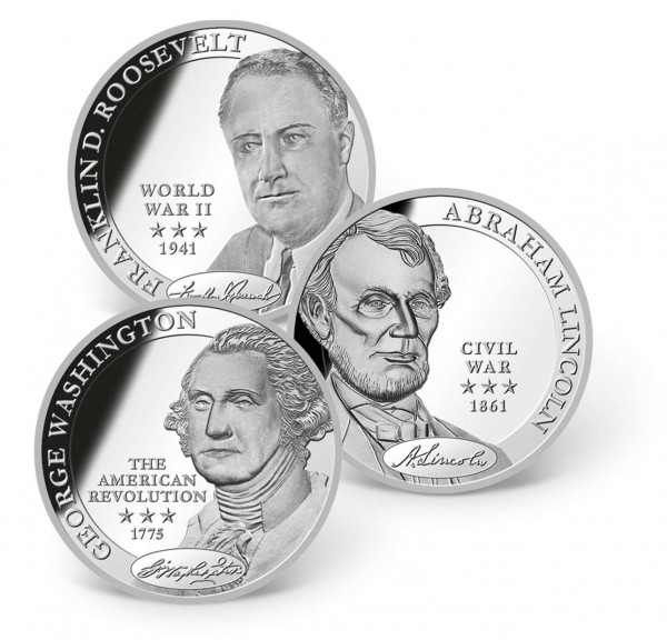 Commander in Chief Commemorative 3-Piece Coin Set US_1681291_1