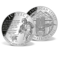 Justice - Operation Geronimo Commemorative Silver Coin US_9175117_1 Justice - Operation Geronimo Commemorative Silver Coin US_9175117_1