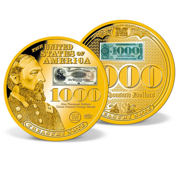 1890 $1,000 Treasury Note Commemorative Coin US_1942090_1