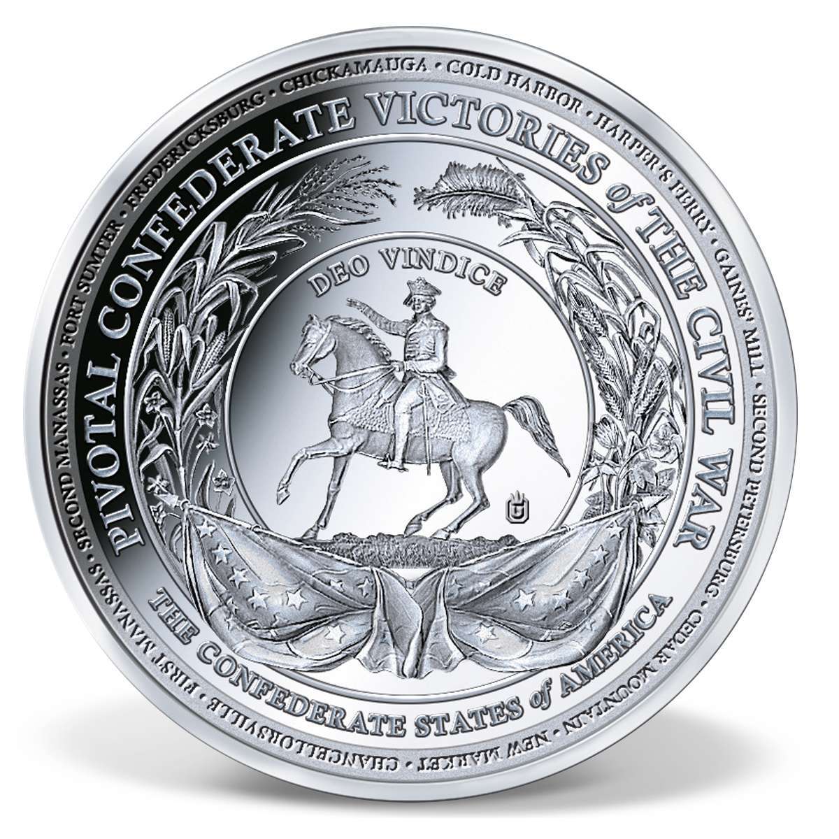 Battle of Chancellorsville Commemorative Coin | Gold-Layered