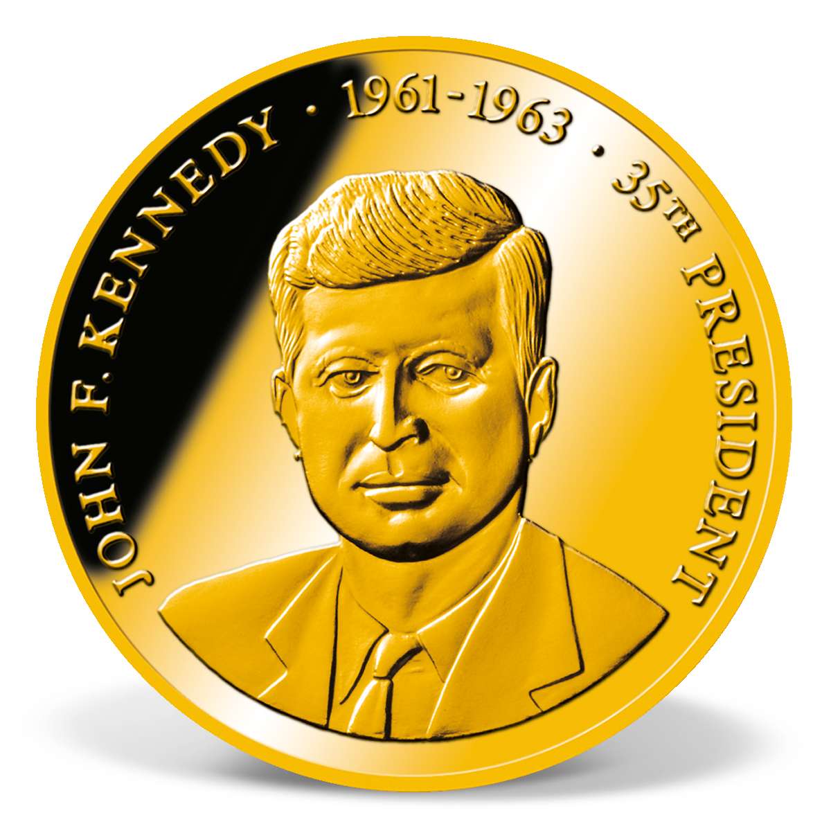 John F. Kennedy Commemorative Gold Coin American Mint